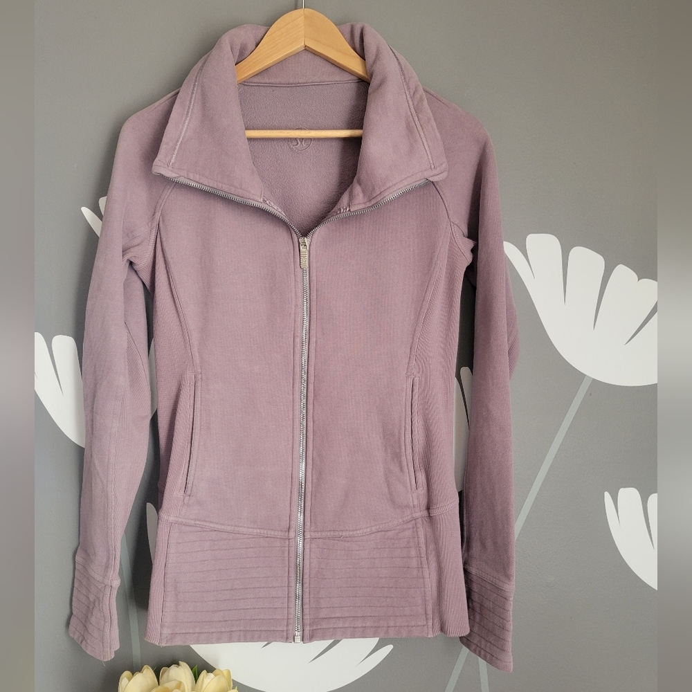 Lululemon Radiant II Jacket Size 6 Full Zip Violet Verbena - Picture 11 of 12